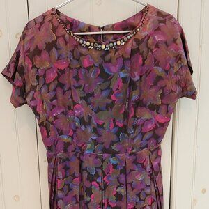 Vintage Floral Dress